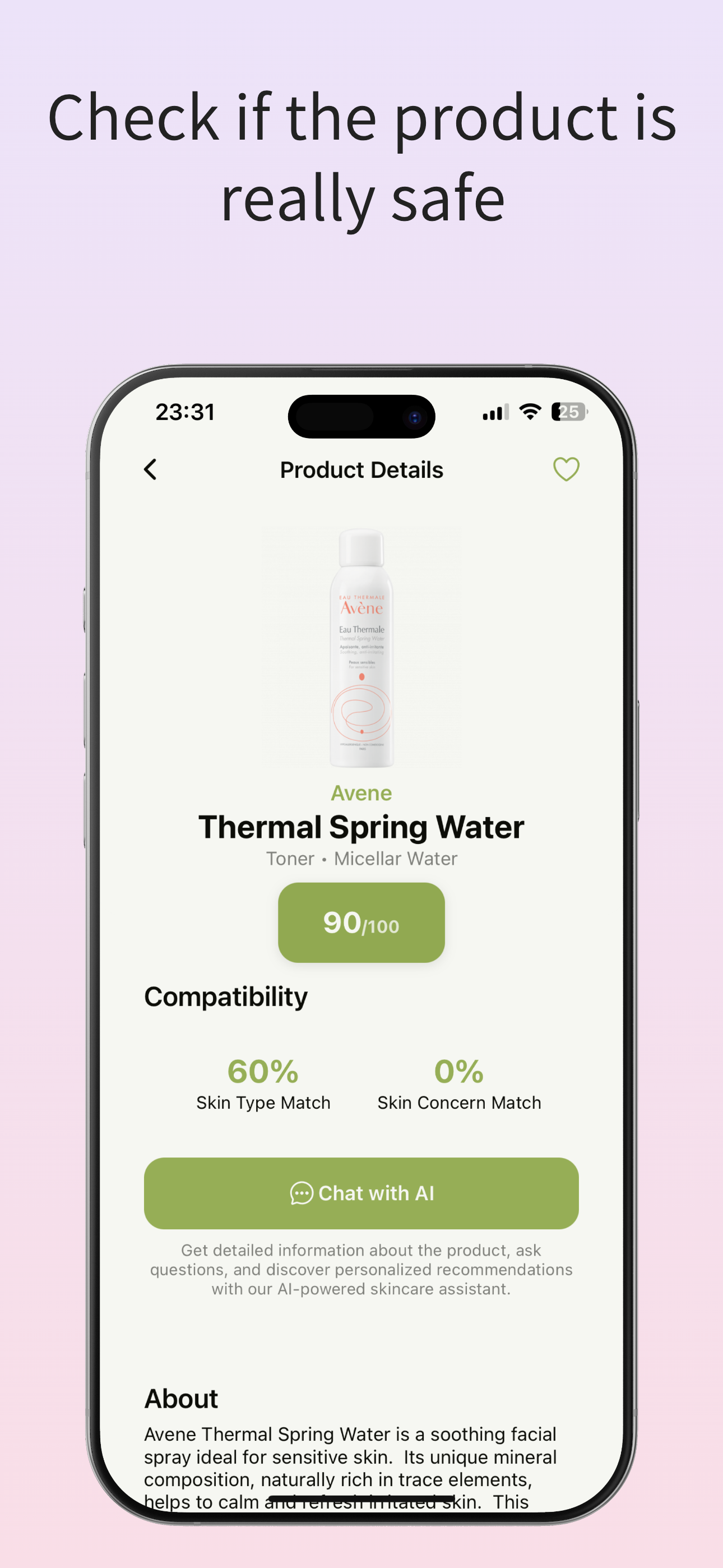 SkinAssist App Screenshot 2